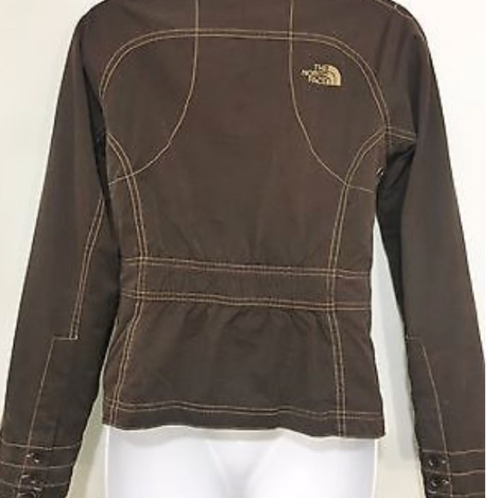 NORTH FACE WOMAN’S XS BRIWN FITTED JACKET